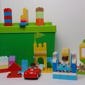 LEGO Duplo Deluxe Brick Box 10914 Open Tub Incomplete